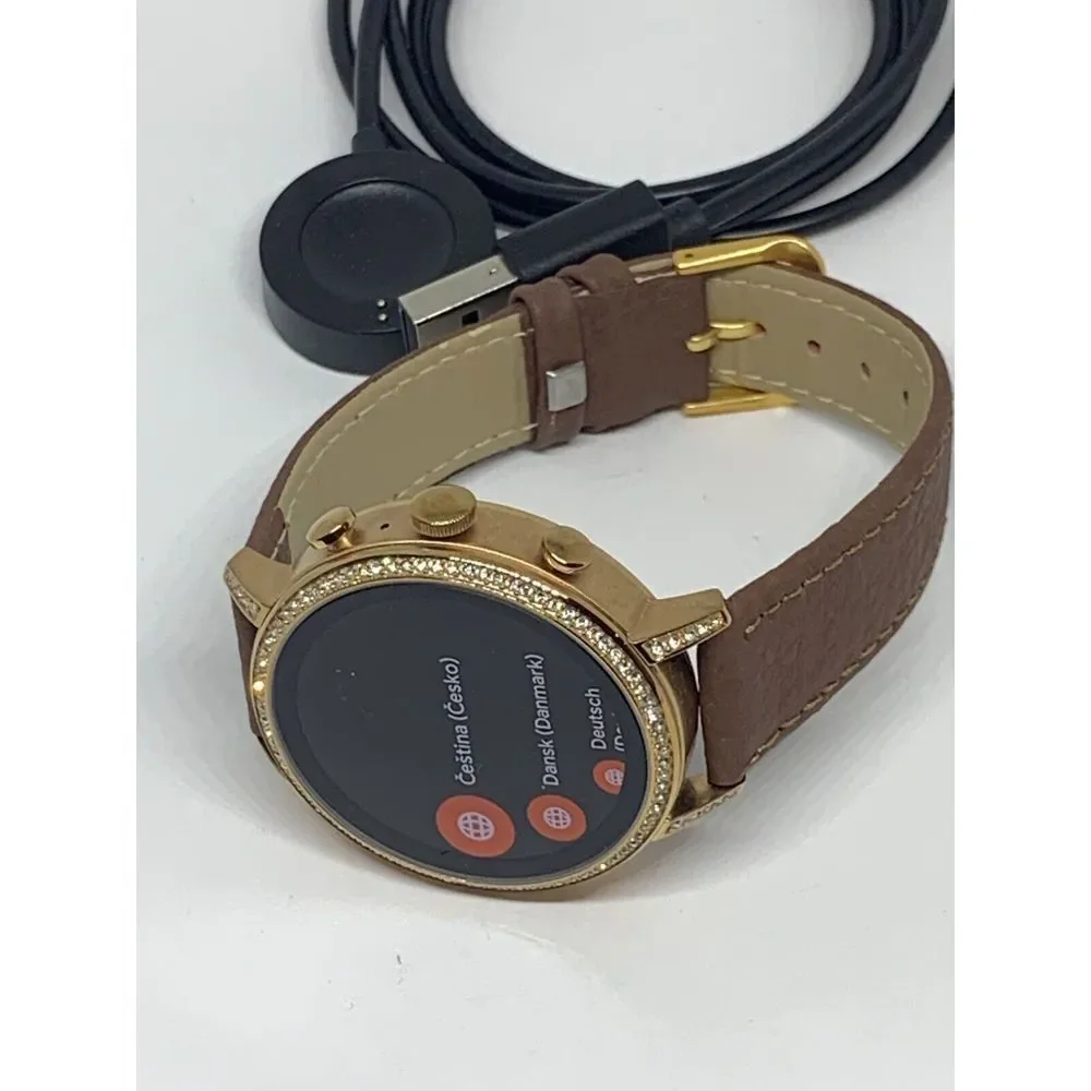 Fossil Gen 4 Authentic Smart Wrist Watch W/ Custom Band FTW6021 RZ115